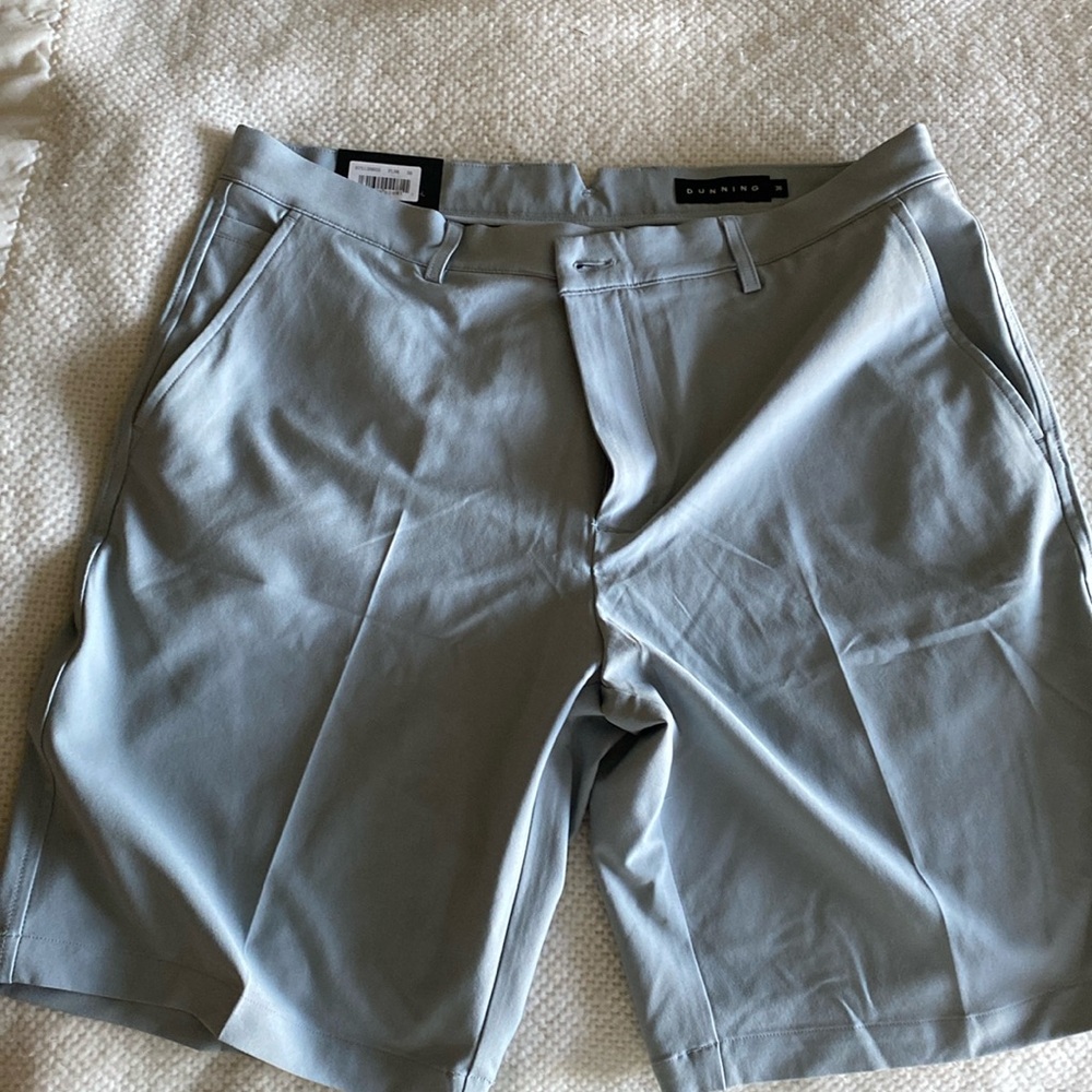 NWT Dunning gray golf shorts size 36, gray